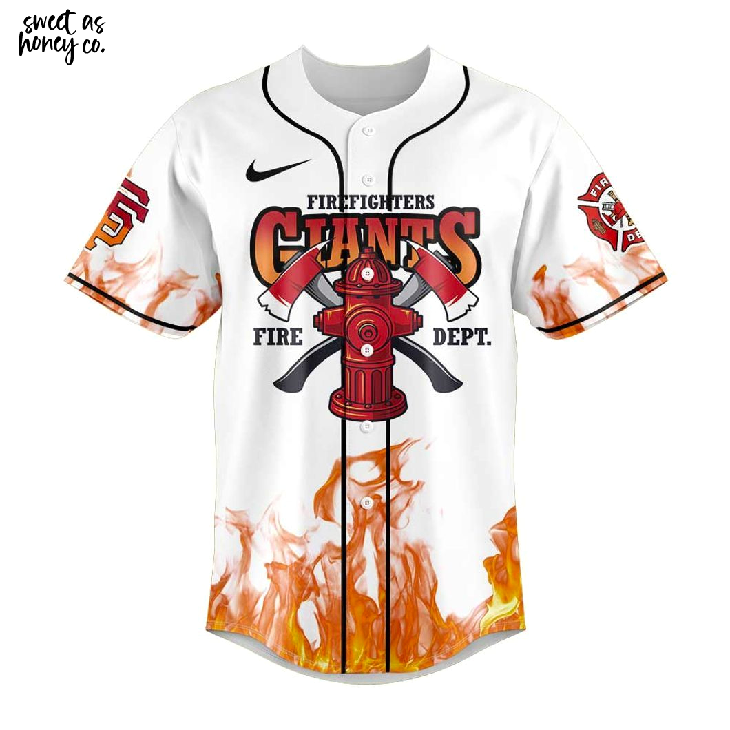 San Francisco Giants Firefighter Appreciation Day 2025 Jersey San Francisco Giants Firefighter Appreciation Day 2025 Jersey