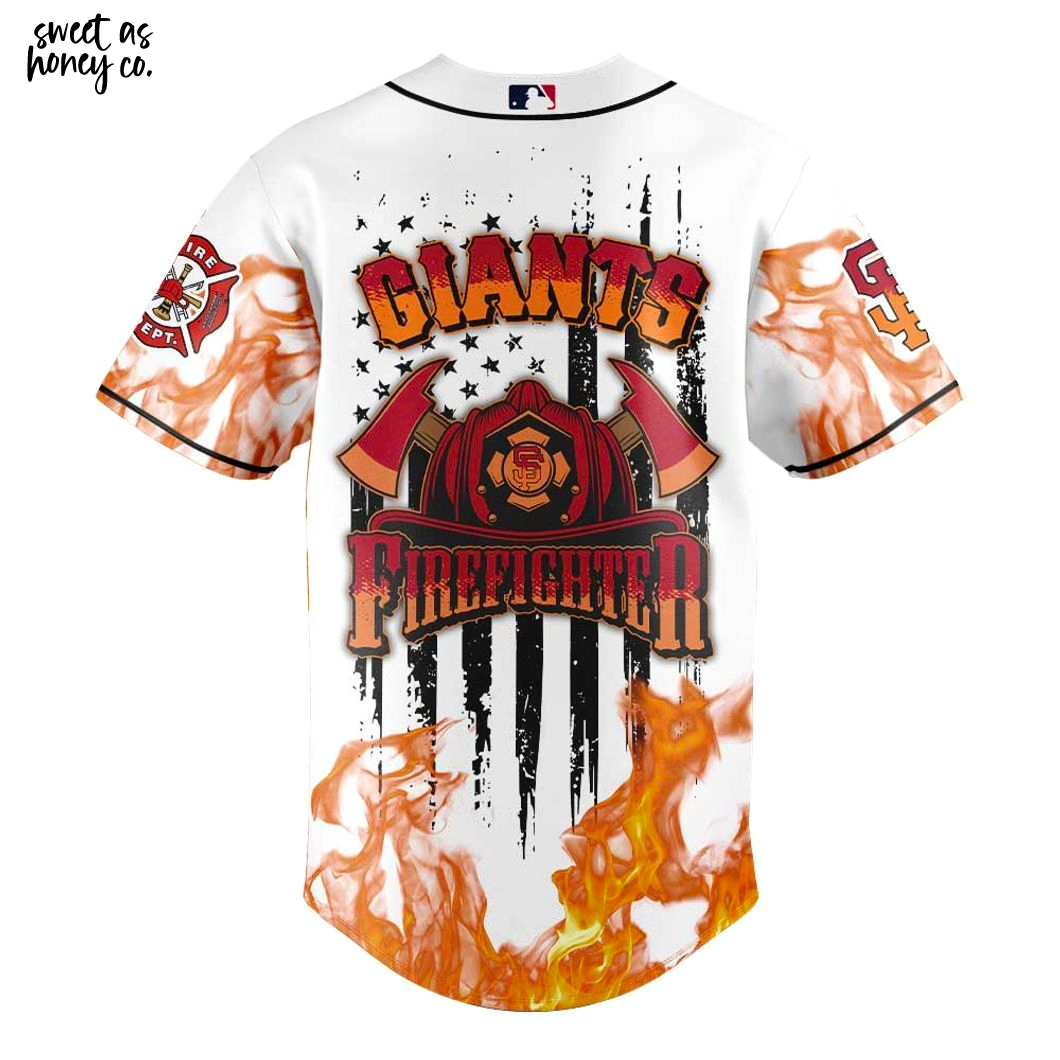 San Francisco Giants Firefighter Appreciation Day 2025 Jersey San Francisco Giants Firefighter Appreciation Day 2025 Jersey