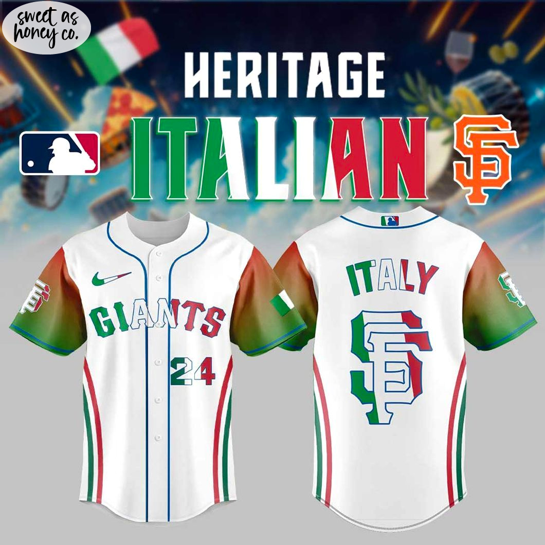 San Francisco Giants Italian Heritage Night 2025 Jersey San Francisco Giants Italian Heritage Night 2025 Jersey