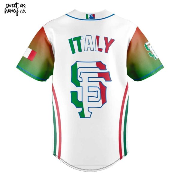 San Francisco Giants Italian Heritage Night 2025 Jersey