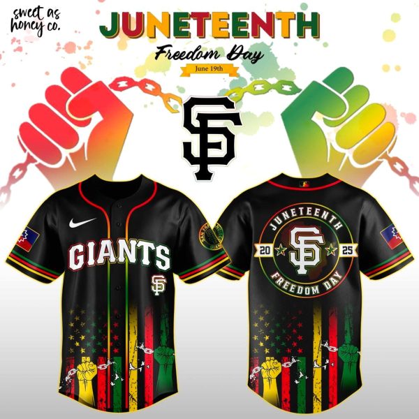 San Francisco Giants Juneteenth Day Jersey 2025 Jersey