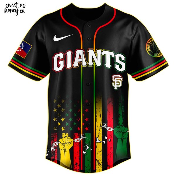San Francisco Giants Juneteenth Day Jersey 2025 Jersey