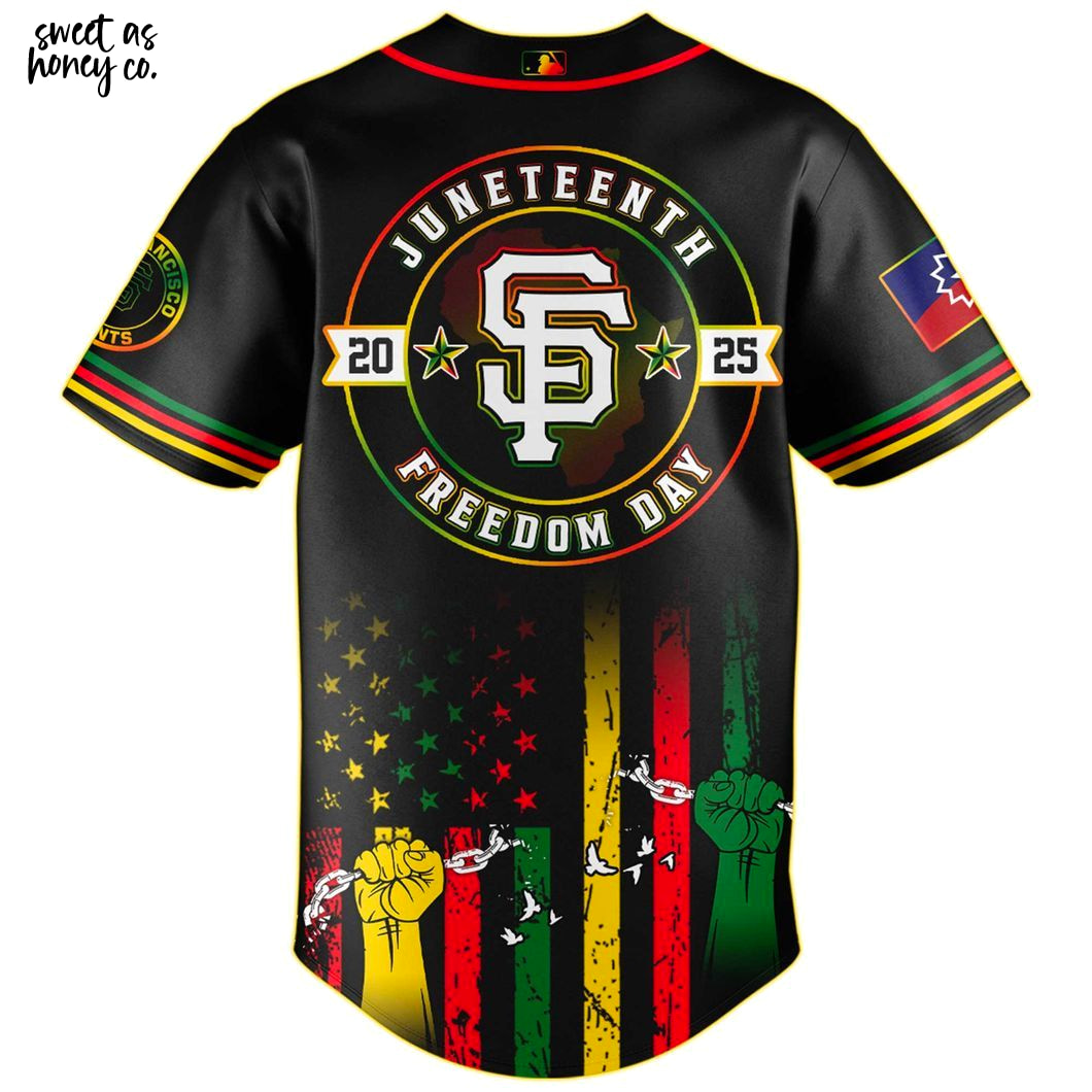 San Francisco Giants Juneteenth Day Jersey 2025 Jersey San Francisco Giants Juneteenth Day Jersey 2025 Jersey