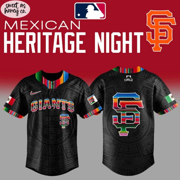 San Francisco Giants Mexican Heritage Night 2025 Baseball Jersey
