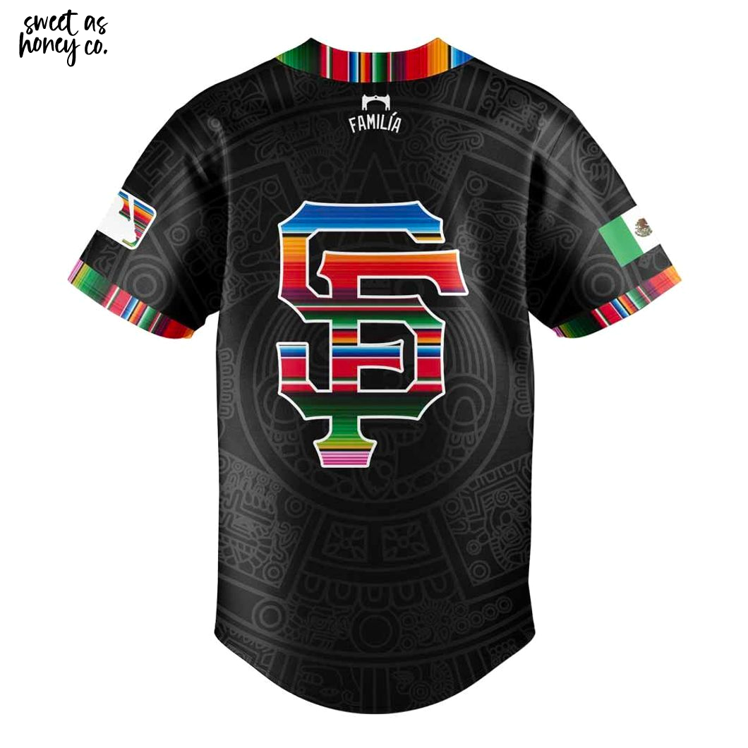 San Francisco Giants Mexican Heritage Night 2025 Baseball Jersey San Francisco Giants Mexican Heritage Night 2025 Baseball Jersey