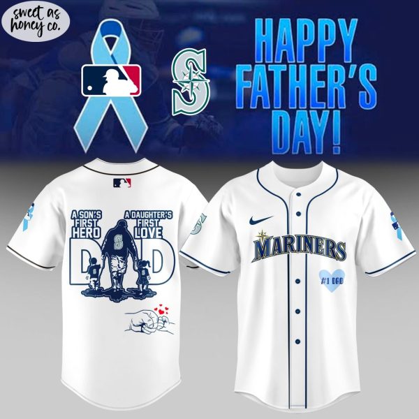 Seattle Mariners Happy Father Day 2025 Special Jersey