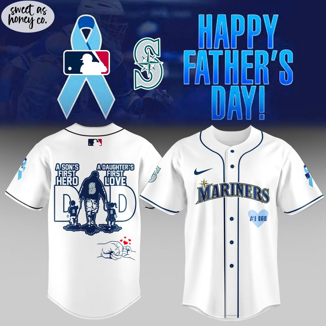 Seattle Mariners Happy Father Day 2025 Special Jersey Seattle Mariners Happy Father Day 2025 Special Jersey