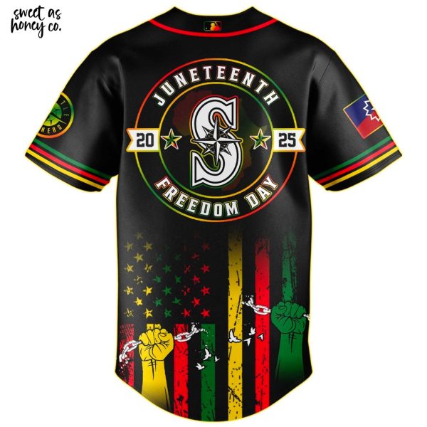 Seattle Mariners Juneteenth Day Jersey 2025 Jersey