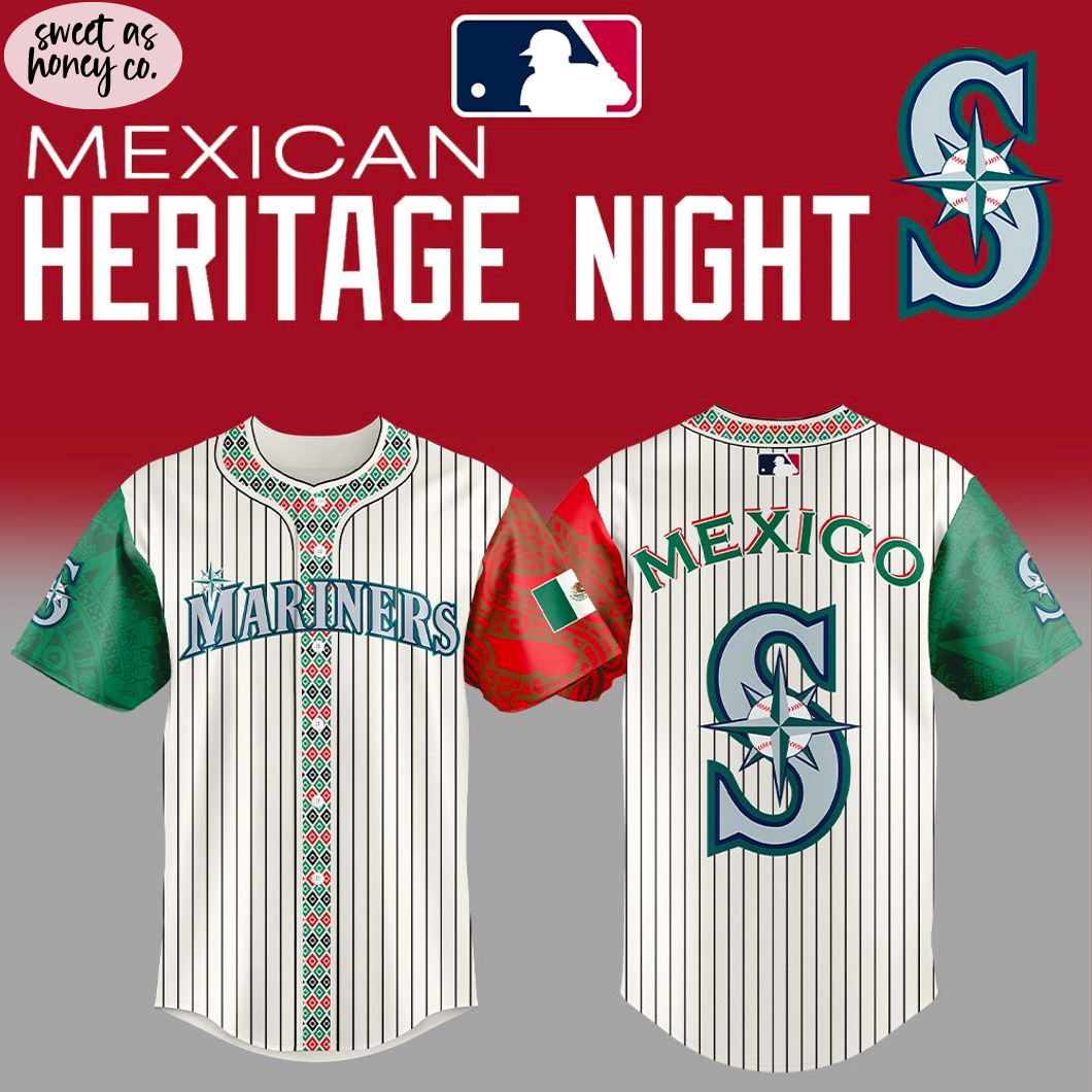 Seattle Mariners Mexican Heritage Night 2025 Limited Edition Jersey Seattle Mariners Mexican Heritage Night 2025 Limited Edition Jersey