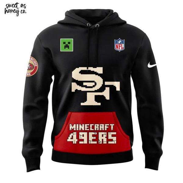 SF 49ers 2025 Minecraft Game Hoodie