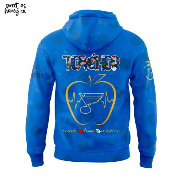 St. Louis Blues Teacher Appreciation Day 2025 Special Hoodie