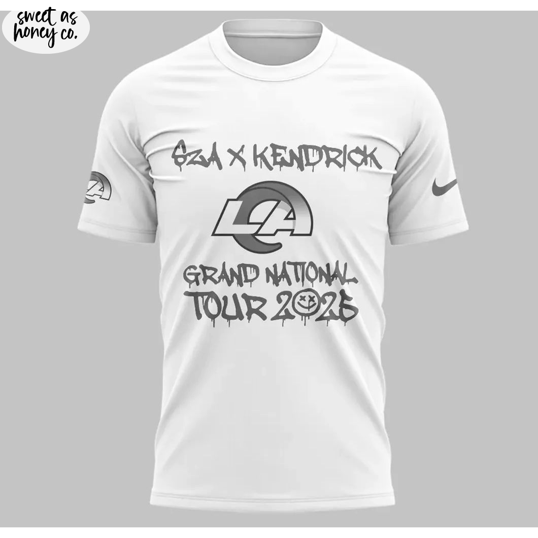 SZA x Kendrick Lamar Grand National Tour 2025 For Fans T-Shirt SZA x Kendrick Lamar Grand National Tour 2025 For Fans T-Shirt