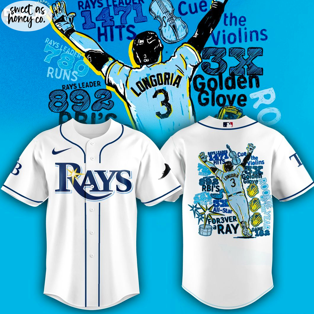 Tampa Bay Rays Evan Longoria 2025 Jersey Tampa Bay Rays Evan Longoria 2025 Jersey
