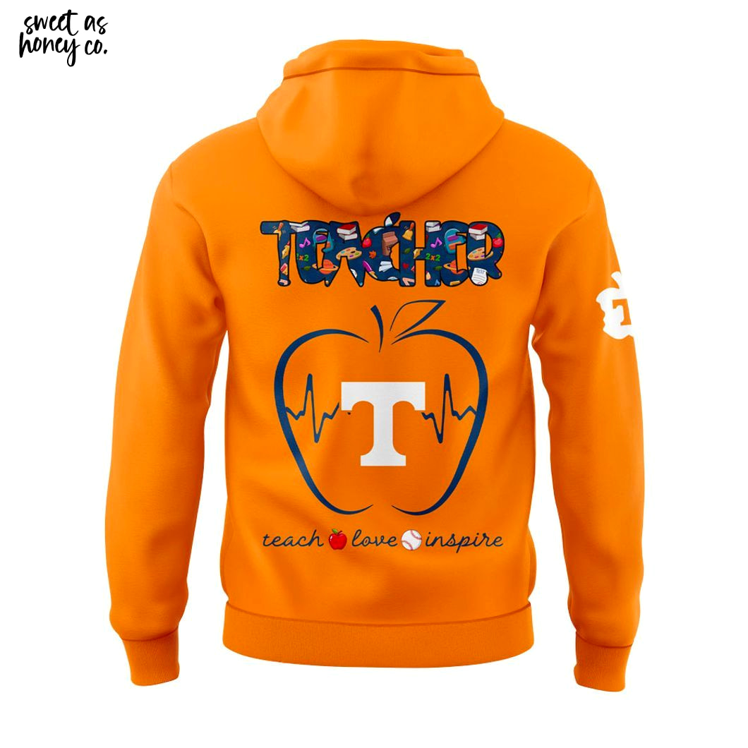 Tennessee Football Teach Appreciation Day 2025 Hoodie Tennessee Football Teach Appreciation Day 2025 Hoodie