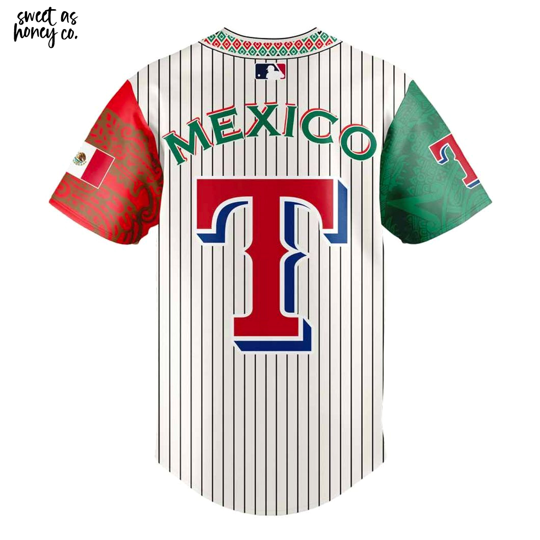 Texas Rangers Mexican Heritage Night 2025 Jersey Texas Rangers Mexican Heritage Night 2025 Jersey