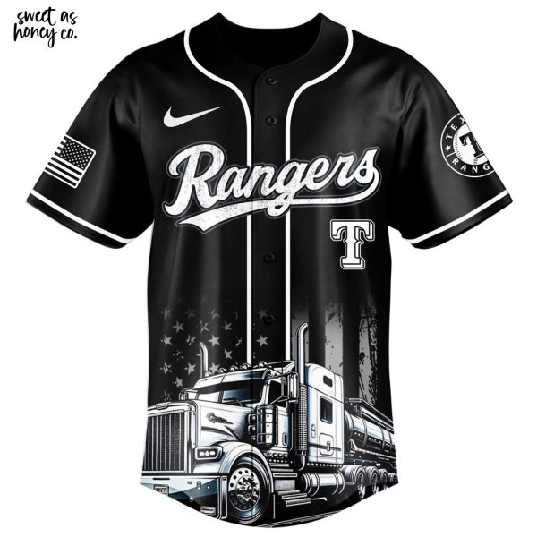 Texas Rangers MLB X Nation Truck Driver Appreciation Week 2025 Jersey