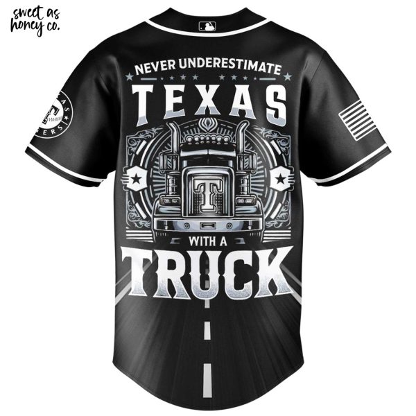 Texas Rangers MLB X Nation Truck Driver Appreciation Week 2025 Jersey