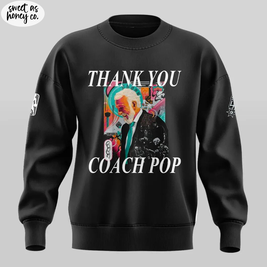 Thank you Gregg Popovich Sweatshirt Thank you Gregg Popovich Sweatshirt
