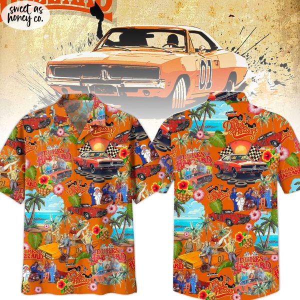 The Dukes of Hazzard Beach Hawaiian Shirt