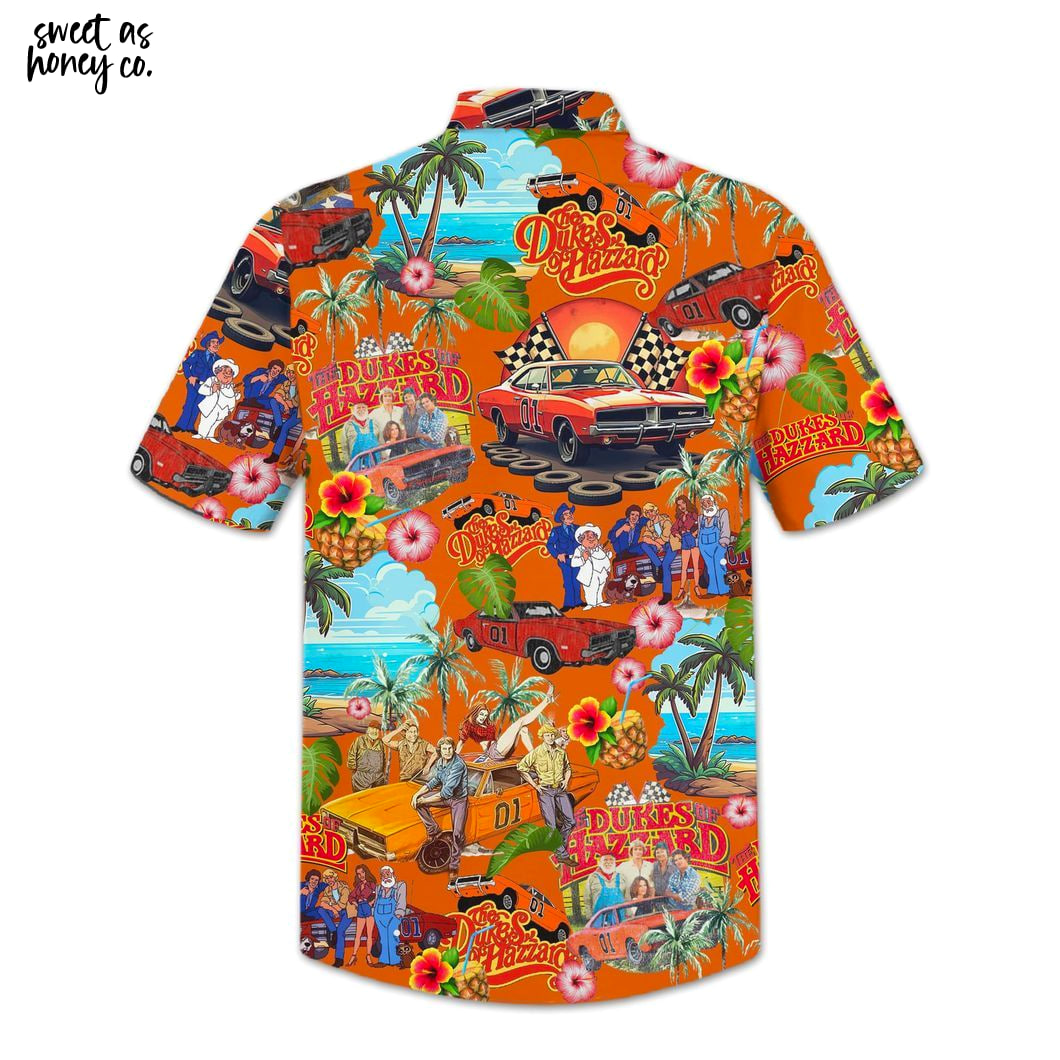 The Dukes of Hazzard Beach Hawaiian Shirt The Dukes of Hazzard Beach Hawaiian Shirt