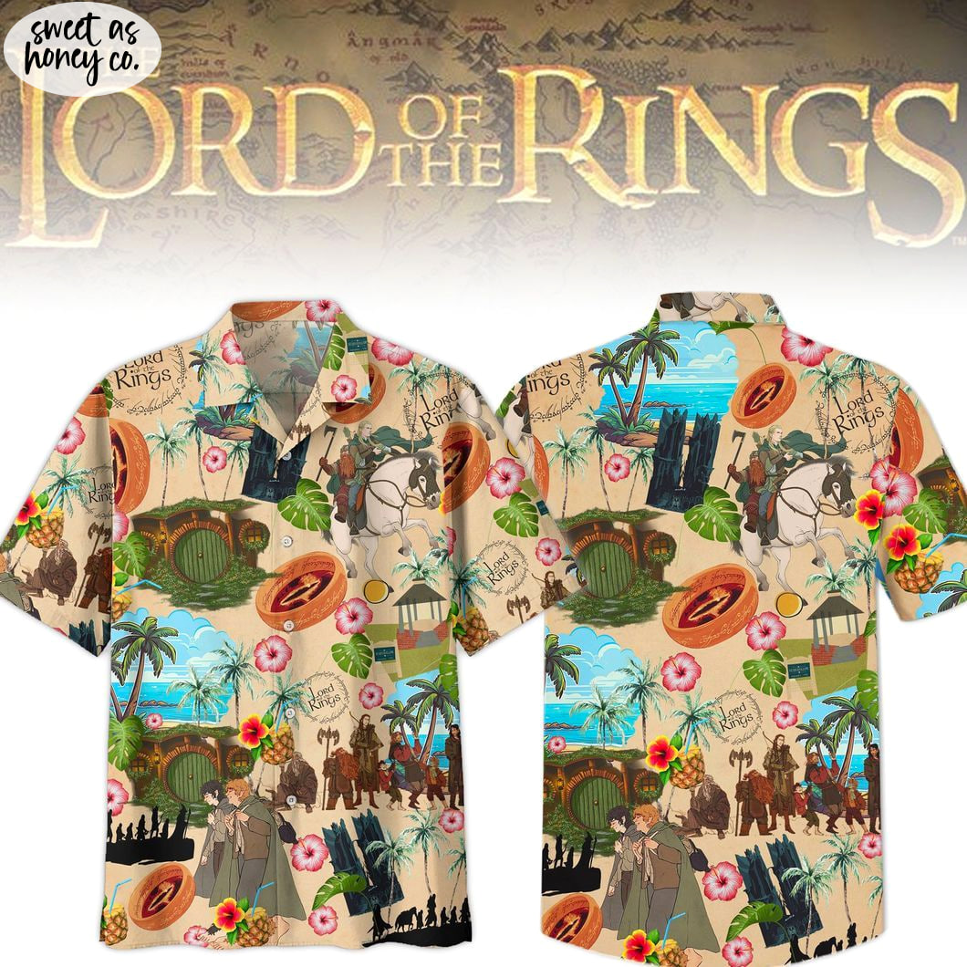 The Lord Of The Rings Summer Hawaiian Shirt The Lord Of The Rings Summer Hawaiian Shirt