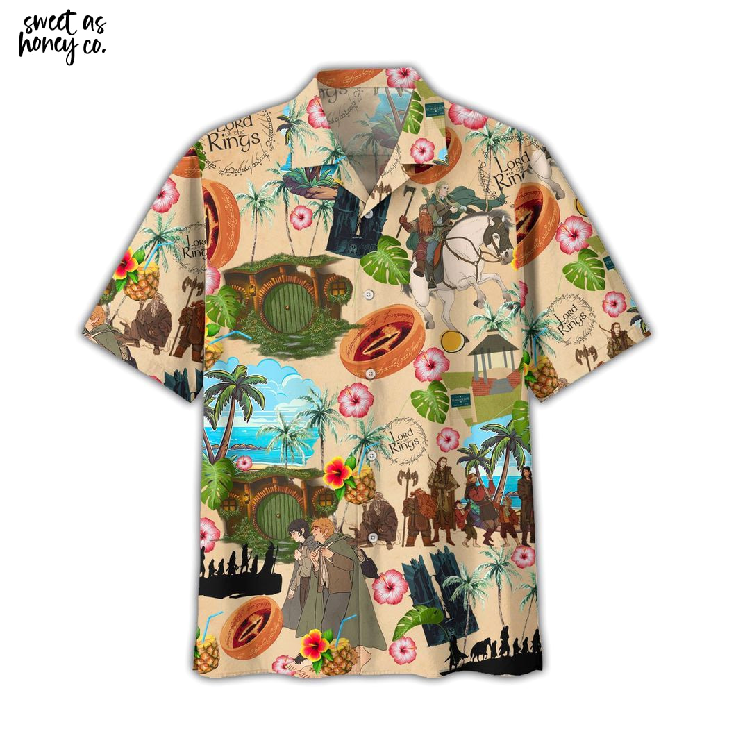 The Lord Of The Rings Summer Hawaiian Shirt The Lord Of The Rings Summer Hawaiian Shirt