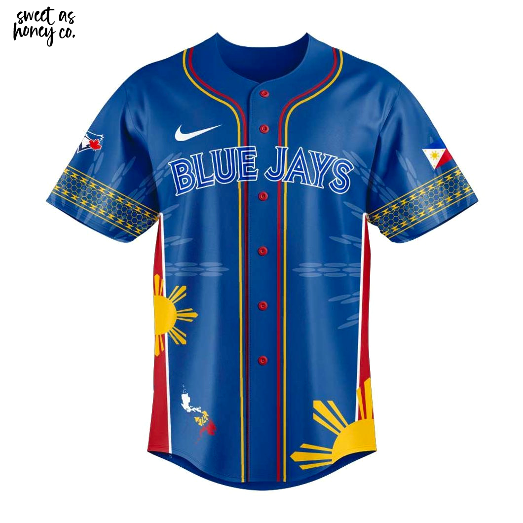 Toronto Blue Jays Filipino Heritage Night 2025 Logo Teams Jersey Toronto Blue Jays Filipino Heritage Night 2025 Logo Teams Jersey