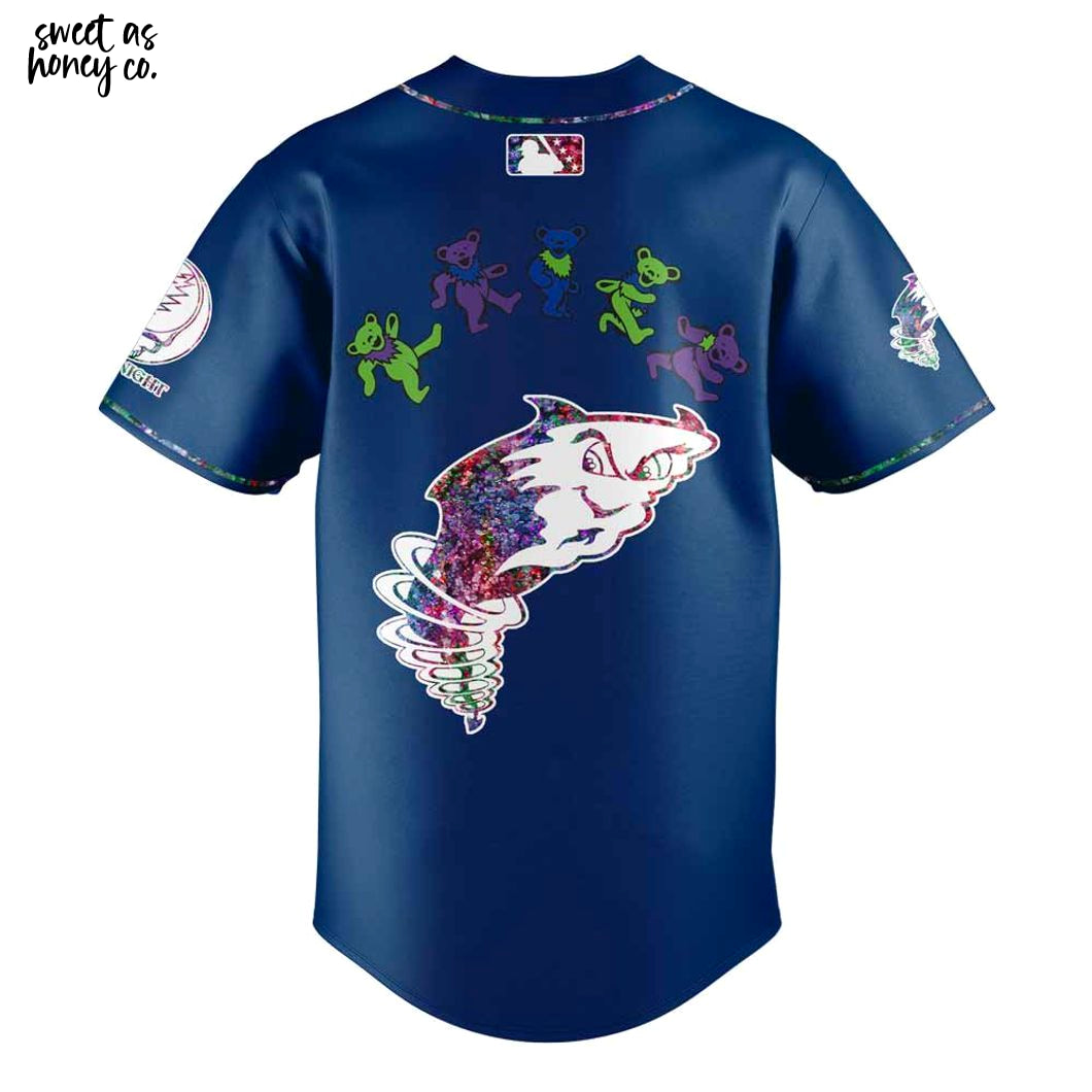 Tri-City Dust Devils Grateful Dead 60th 2025 Jersey Tri-City Dust Devils Grateful Dead 60th 2025 Jersey