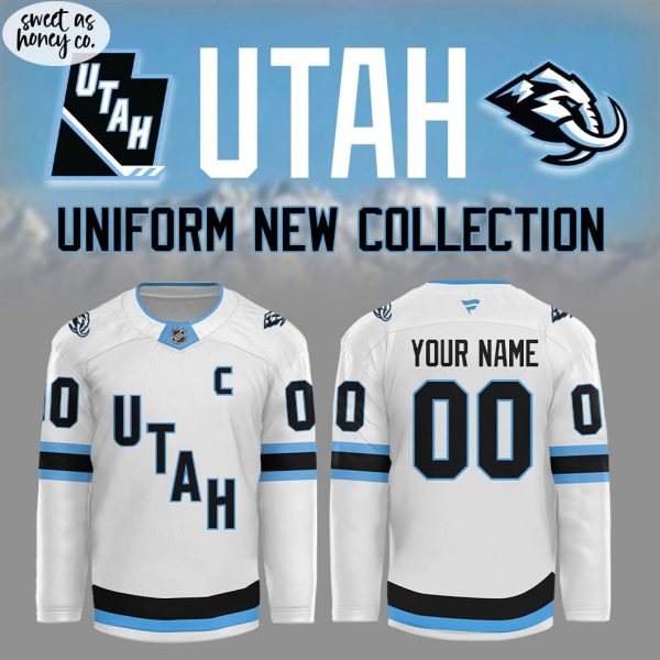 Utah Mammoth 2025 New Collection White Hockey Jersey