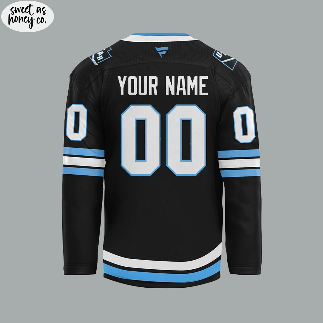 Utah Mammoth 2025 New Edition Black Hockey Jersey Utah Mammoth 2025 New Edition Black Hockey Jersey