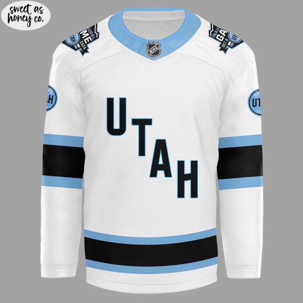 Utah Mammoth 2025 White Premium Hockey Jersey