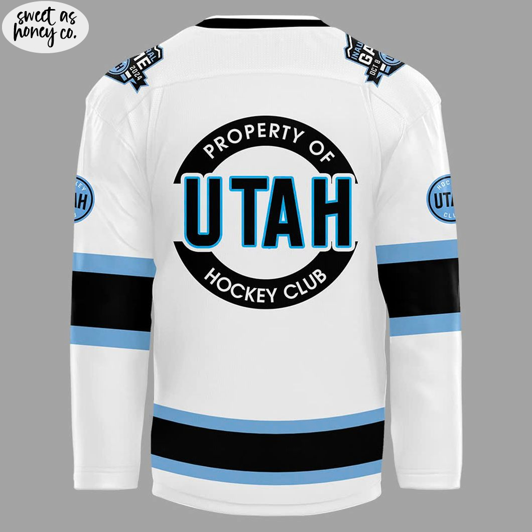 Utah Mammoth 2025 White Premium Hockey Jersey Utah Mammoth 2025 White Premium Hockey Jersey