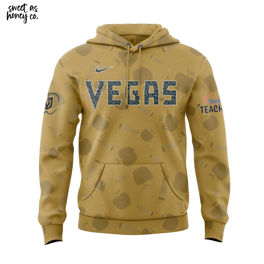 Vegas Golden Knights Teacher Appreciation Day 2025 Special Hoodie Vegas Golden Knights Teacher Appreciation Day 2025 Special Hoodie