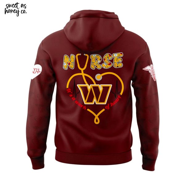 Washington Commanders Nurses Appreciation Day 2025 Hoodie