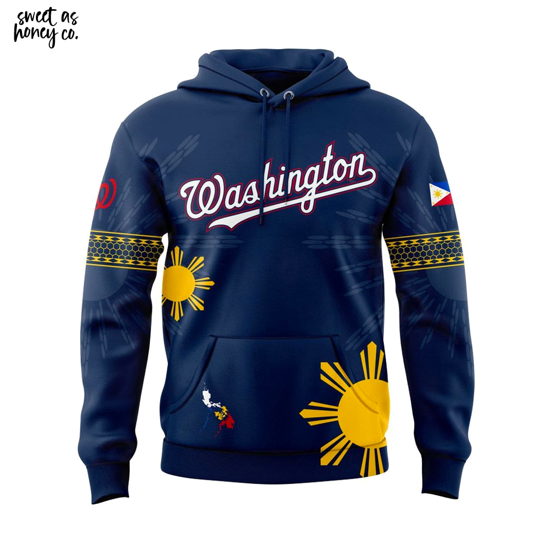 Washington Nationals Filipino Heritage Night 2025 Hoodie Washington Nationals Filipino Heritage Night 2025 Hoodie