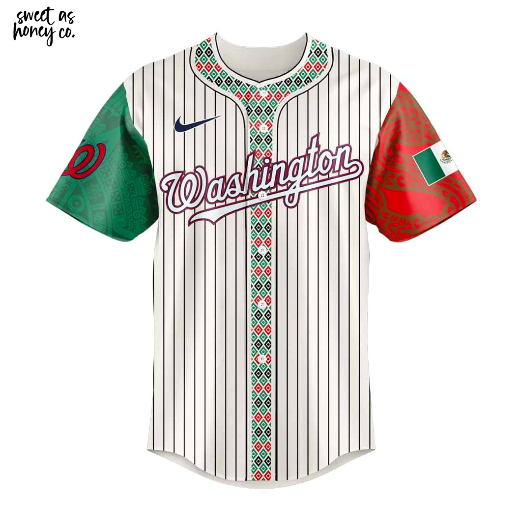 Washington Nationals MLB x Mexican Heritage Night 2025 Jersey Washington Nationals MLB x Mexican Heritage Night 2025 Jersey