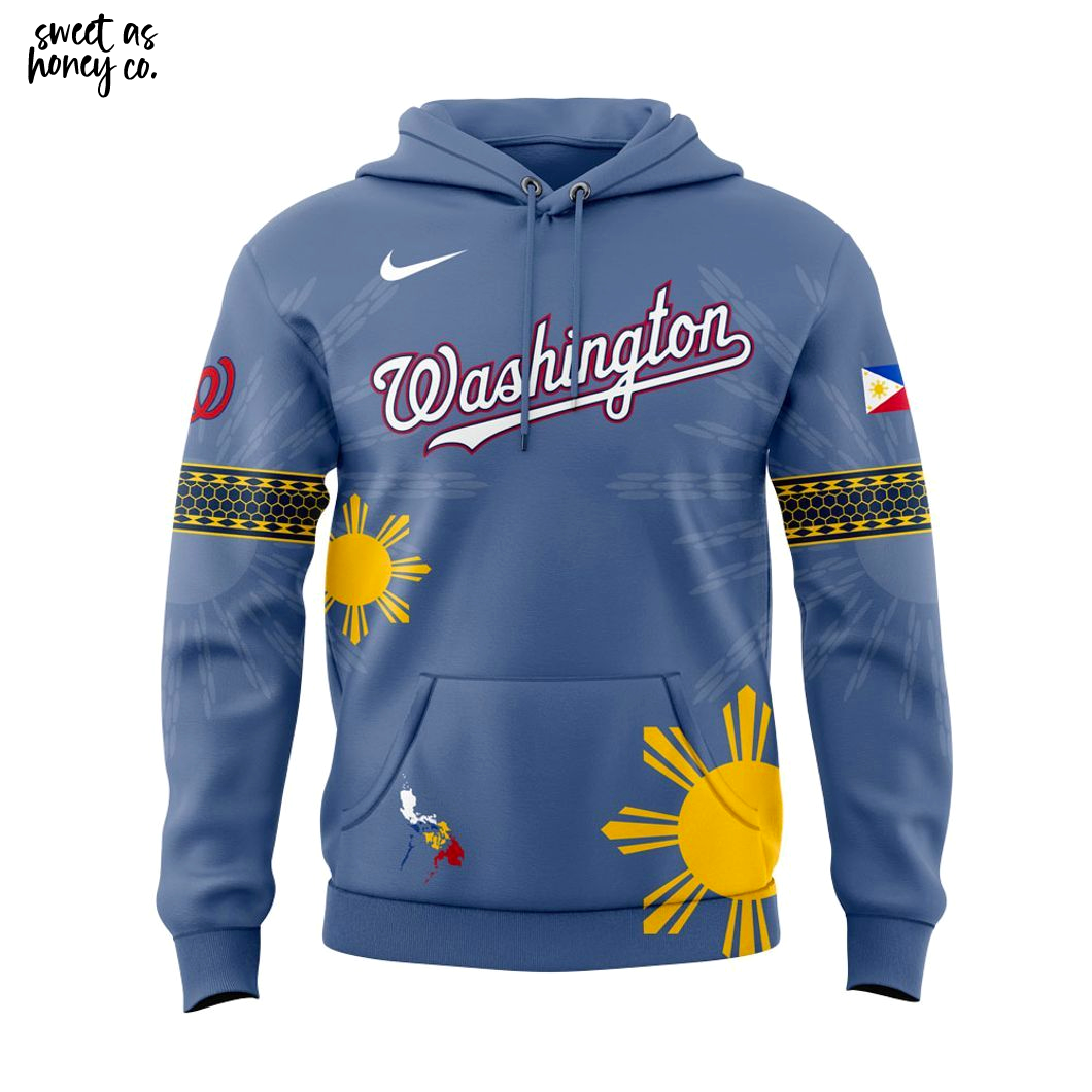 Washington Nationals x Filipino Heritage Night 2025 Limited Edition Hoodie Washington Nationals x Filipino Heritage Night 2025 Limited Edition Hoodie