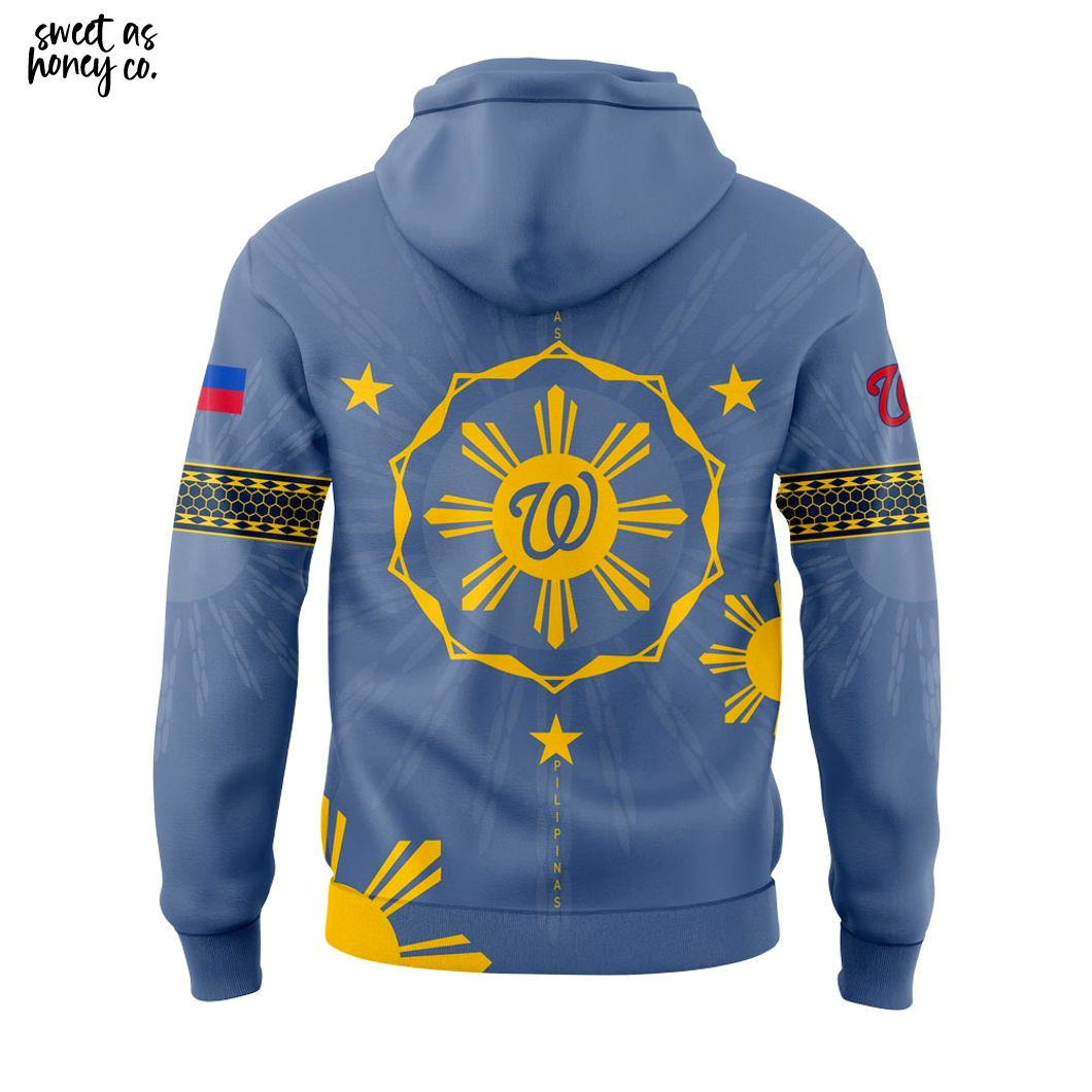 Washington Nationals x Filipino Heritage Night 2025 Limited Edition Hoodie Washington Nationals x Filipino Heritage Night 2025 Limited Edition Hoodie