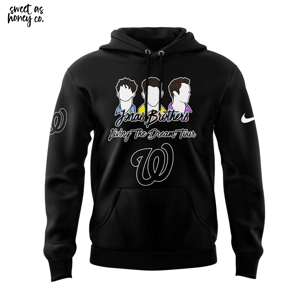 Washington Nationals x Jonas20 Dream Tour 2025 Hoodie Washington Nationals x Jonas20 Dream Tour 2025 Hoodie