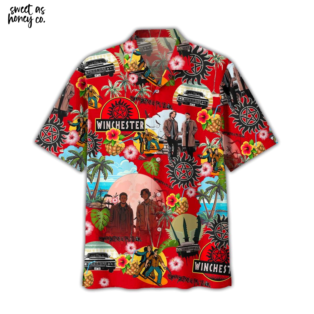 Winchester Special Art Hawaiian Shirt Winchester Special Art Hawaiian Shirt